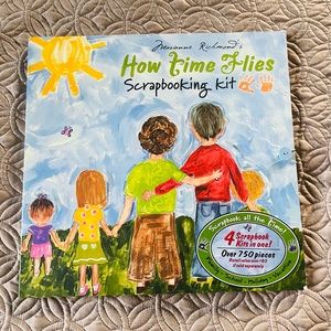 Scrapbooking kit “How Time Flies” Cute! NWT❣️